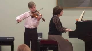 "Aria" Gedike A. - violin 3/4 - Ivan Kurgalin - 10 year-old