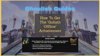 Goliath Offline - Achievement Guide - Mythic Spires of Ascension - Shadowlands WoW