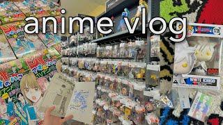 anime vlog: manga signing event, bookoff nyc, figures