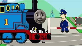 Mashed's Man vs  Train 1 (Scratch Animation)