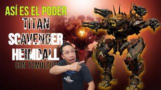 War Robots - ASÍ ES EL PODER DEL TITAN SCAVENGER HEIMDALL CON TUMULTUS  | Turbo Commander WR