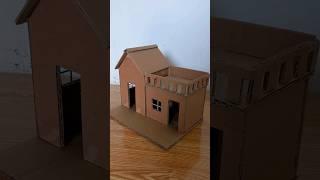 How To Make Cardboard Modal House | Very Simple @ Beautiful House With  Cardboard.