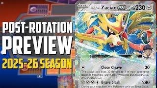 Hop's Zacian ex POST-ROTATION PREVIEW WITH DECK LISTS - Pokemon TCG - 2025-2026