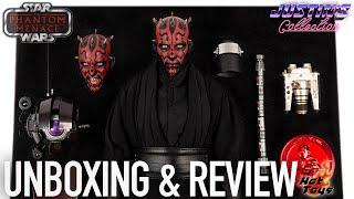 Hot Toys Darth Maul 2.0 with Speeder Unboxing & Review