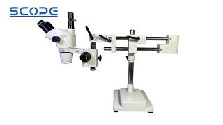 Stereo Microscope with Double Arm Universal Stand SZX6745-UD2 Trinocular