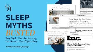 Sleep Myths Busted: What the Science Really Says | Dr. Chris Winter, Sleep Neurologist