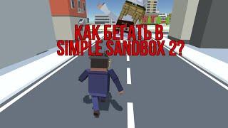 Как бегать в Simple Sandbox 2? (краткое объяснение)