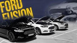 Ford Fusion обзор + тест-драйв. Мотор 1.5 экобуст. 2.0 экобуст. 2.5 ГАЗ. Все комплектации!