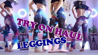 TRY ON HAUL  LEGGINGS & CROP TOPS