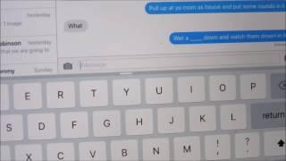 21 SAVAGE SONG LYRIC PRANK RANDOM PERSON ON FRIENDS IPAD! [FACETIMED!]