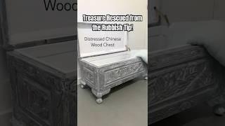 Treasure Rescued from the Rubbish Tip! Distressed Chinese Wood Chest