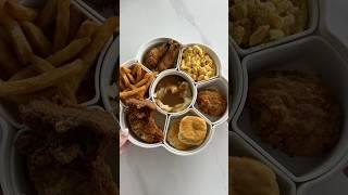 *ASMR* KFC SNACK TRAY! #asmr #restock #kitchen #kfc #snacktray #dinner #chicken #kitchenrestock