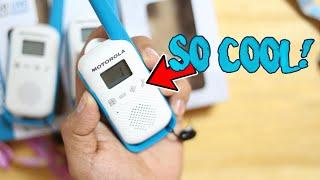 Fun with the Motorola T114TP Walkie Talkie: Cool Two-Way Radio Adventure!