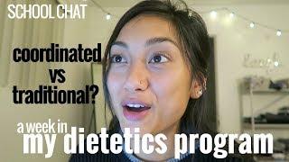 coordinated program vs. traditional nutrition degree // school chat #2 Q+ A