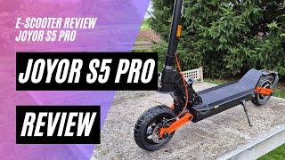  Joyor S5 Pro  Review nach 100km (48V; 26AH; 500W)