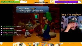 Luigi's Mansion 1 (1/2) spooky saturday w/ luigi! in a normal mansion that has no ghosts in it!