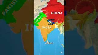 India's Map: How Pakistan, China, and Nepal See It! #shorts #usa #map