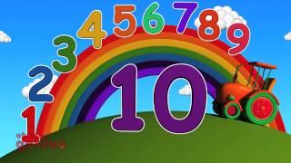 Ten Little Numbers | Numbers Song | Learn Numbers From 1 to 10