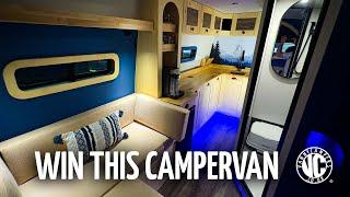 𝗪𝗜𝗡 this 4 𝗕𝗘𝗥𝗧𝗛 off-grid Mercedes Sprinter camper 𝗦𝗲𝗿𝗲𝗻𝗮