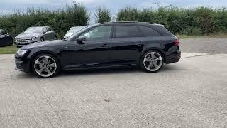 Audi A4 estate black 2018 for sale @Auto 2000 Epping