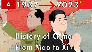 History of China from Mao to Xi