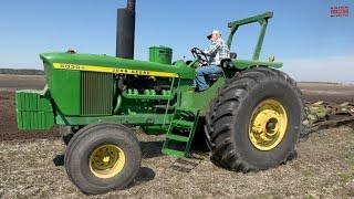 333 HP JOHN DEERE 6030+ Tractor Plowing