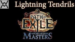 Path of Exile - Lightning Tendrils крит ведьма (личинка билда 50лвл)