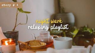 1 HOUR Acoustic, Indie, Folk Playlist | WORK WITH ME | Night Work Relaxing Music