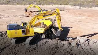 Go electric with the Komatsu PC210E excavator