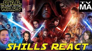 Disney Star Wars SHILLS React to the ENTIRE Sequel Trilogy