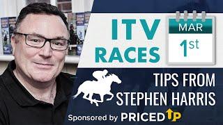 Stephen Harris’ ITV racing tips for Saturday 1st March