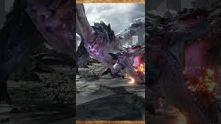 Precious Metal Rare Species: Silver Rathalos & Gold Rathian#shorts #monsterhunter