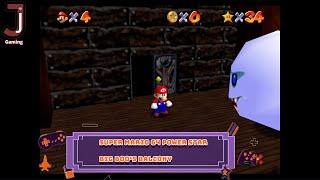 Super mario 64 Big boos balcony Course 5 Big Boos haunt