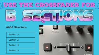 using the octatrack crossfader for easy b-sections (plus some transition advice)