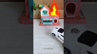 A Story Of Fire ~ mini wood toy-woodworking art skill /wood / hand crafts/ #shorts