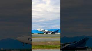 Flexport 747 Departure Anchorage Plane Spotting