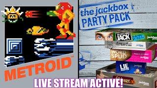 Metroid (NES) + Jackbox Party Games - Late night retro and trivia!