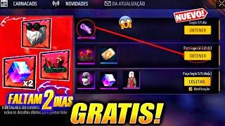 URGENTE!! NUEVOS PREMIOS GRATIS AÑO NUEVO 2025 en FREE FIRE LATAM EVENTO SORPRESA LLEGA ENERO