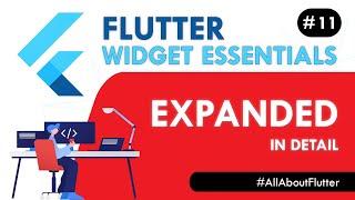 Flutter Expanded Widget - Flutter Widget Essentials #11 | Flutter UI Design Tutorial