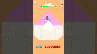 PAPER FOLD LEVEL-47 | gameplay #paperfold #game #gameplay #shorts #youtubeshorts