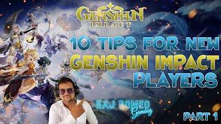 10 Tips for Genshin Impact Beginner Guide in Hindi | Part 1