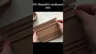 DIY Beautiful cardboard box | Handmade  decor