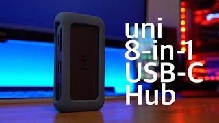 [4K] Ein Hub mit allen (notwendigen) Anschlüssen - uni 8-in-1 Hub Review (Deutsch)