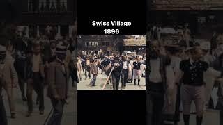 Life in 1896 Switzerland (colorized)Source: Denis Shiryaev (YouTube)#geneva #swiss #history #alpine