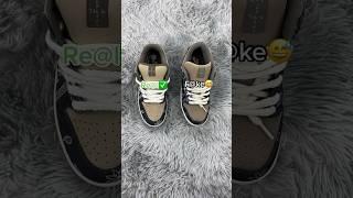 Real Vs Fake Cactus Jack SB Dunks #sneakerhead #sneakers #viral