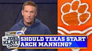 Texas: Should the Longhorns play Arch Manning in the CFP? | Joel Klatt Show