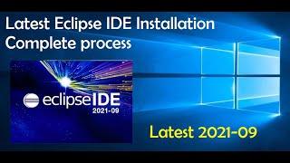 How to Download & Install eclipse IDE on Windows (64-bit)[2021-09] Step by step Installation process