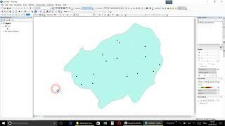 28. Arcgis - Great Random Point & Add X,Y,Z coordinate to attribute table