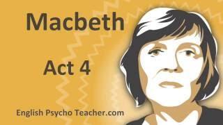 Macbeth Act 4 Summary with Key Quotes & English Subtitles