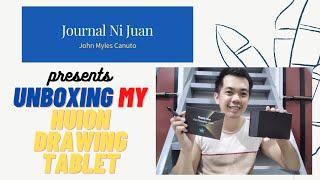 Journal ni Juan: Unboxing My Huion Drawing Tablet